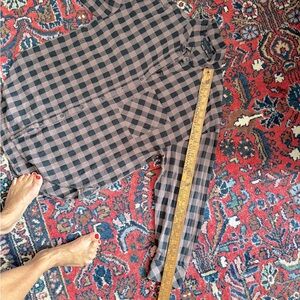 Sanctuary Medium 100% cotton buffalo check blouse.